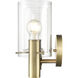Apolla 3 Light 24 inch Vintage Brass Vanity Light Wall Light
